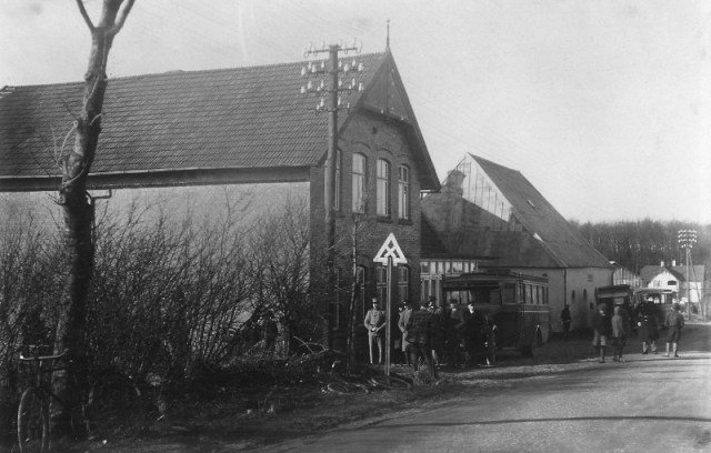 Lundsbjerg Kro. Stubbk Luftmeldepost. FluWa Ensted. Anden verdenskrig langs grnsen. www.avlg.dk. Martin Reimers
